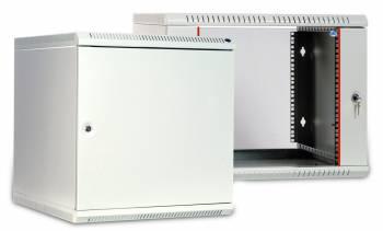 Шкаф коммутационный ЦМО ШРН-ЭКОНОМ (ШРН-Э-6.350) настенный 6U 600x350мм пер.дв.стекл 85кг серый 300мм 11.4кг 180град. 345мм