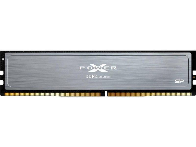 Silicon Power DDR4 UDIMM 8GBx1, SP008GXLZU320BSI w/HS-G 3200MHz, C16