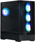 Корпус для ПК Zalman P40 Prism Plus Black ATX Mid Tower PC Case, 120mm ARGB Fanx4