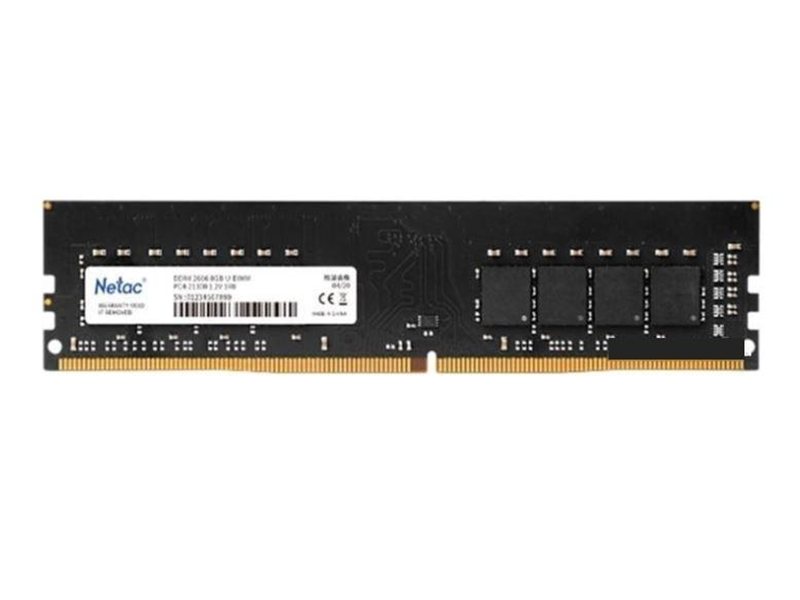 Netac DDR4 DIMM 4GB NTBSD4P26SP-04 PC4-21300, 2666MHz