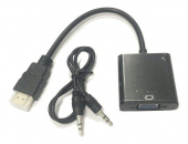 Переходник Buro HDMI (m) VGA (f) 0.1м (HDMI-M-VGA-F) [HDMI-M-VGA-F]