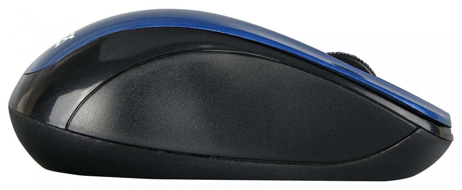 Мышь Acer OMR132 синий/черный оптическая 1000dpi беспров. USB для ноутбука 3but (ZL.MCEEE.01F)