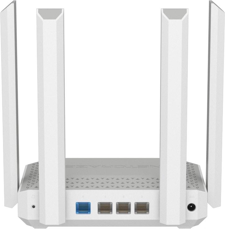 Роутер беспроводной Keenetic Netcraze Sprinter (NC-3711) AX3000 10/100/1000BASE-TX белый