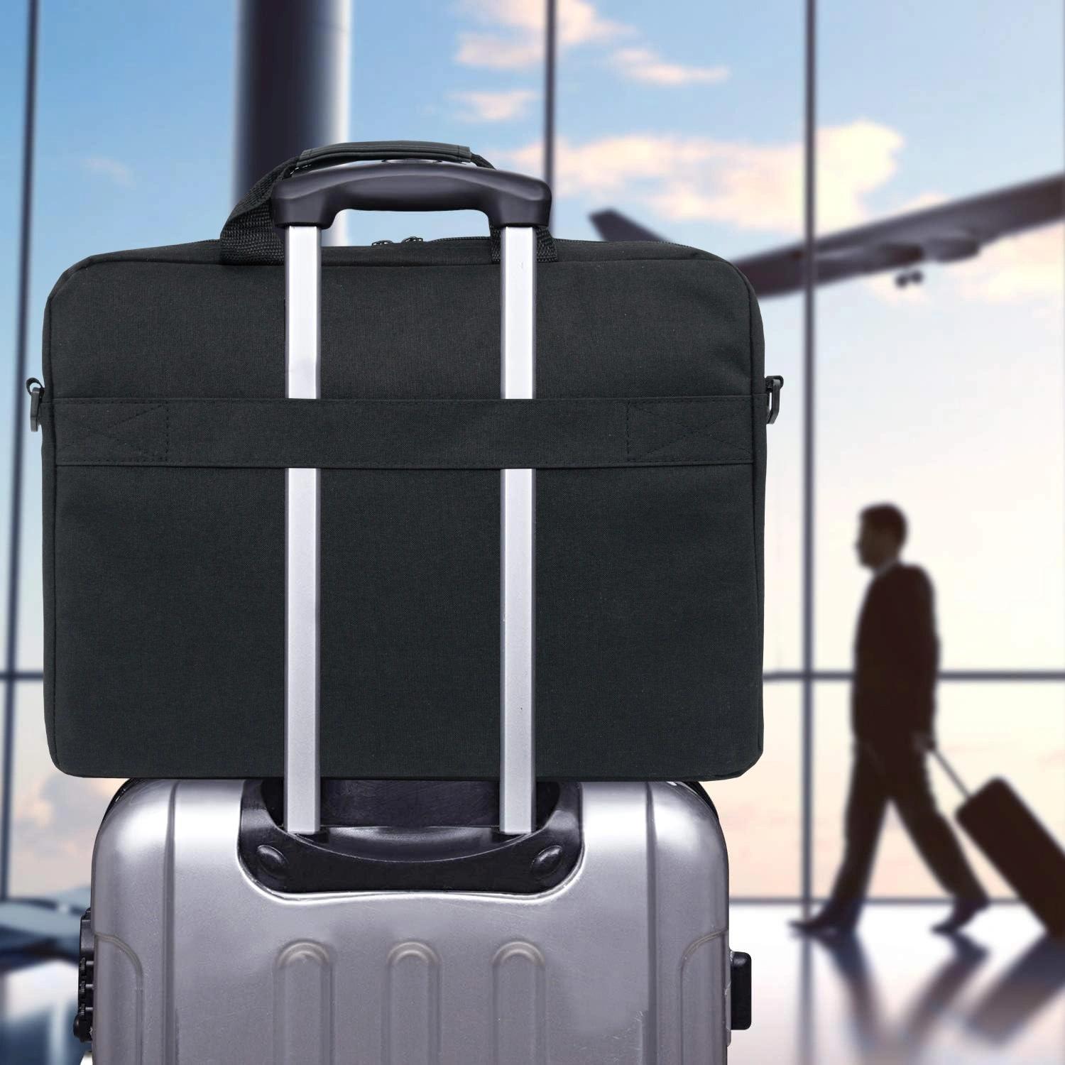 Сумка для ноутбука 15.6" Portcase KCB-162 черный нейлон/полиэстер (KCB-162 BLACK)