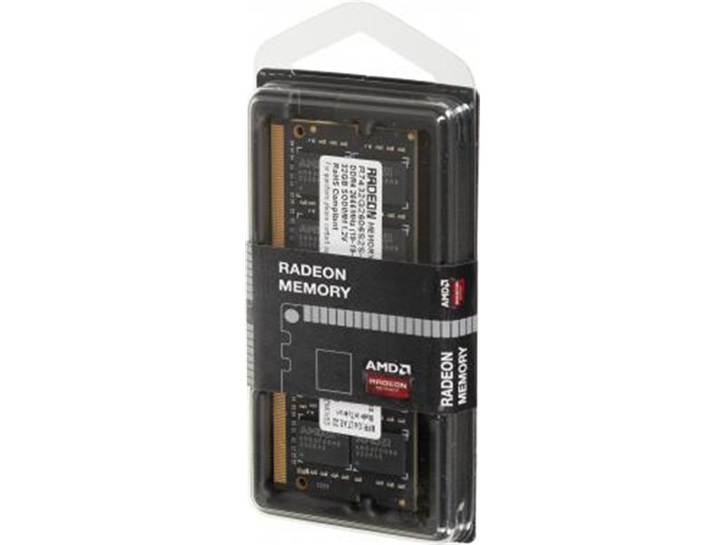 Память DDR4 32Gb 2666MHz AMD R7432G2606S2S-U Radeon R7 Performance Series RTL PC4-21300 CL19 SO-DIMM 260-pin 1.2В Ret
