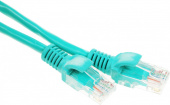 Патч-корд Cablexpert PP12-0.25M/G 1000Гбит/с UTP 4 пары cat.5E CCA molded 0.25м зеленый RJ-45 (m)-RJ-45 (m)