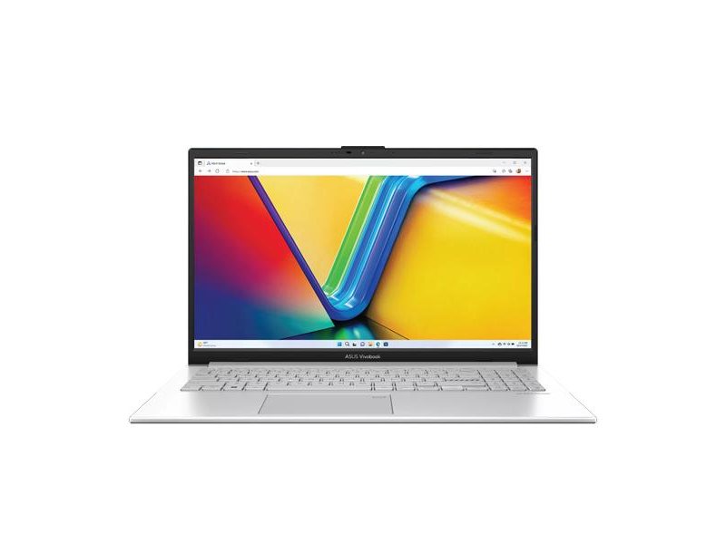 Ноутбук ASUS Vivobook Go 15 E1504FA-BQ5277 AMD Ryzen 5 40 2.8GHz LPDDR5 16GB 512GB M.2 NVMe PCIe 3.0 SSD AMD Radeon Graphics 15.6" FHD (1920 x 1080) 16:9  IPS-level 60Hz No OS/Cool Silver/1.63kg