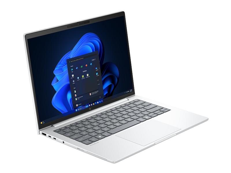 Ноутбук HP EliteBook 8 G1i 14 Intel Core Ultra7-255U,14" WUXGA (1920x1200) IPS 300cd AG,16Gb DDR5-5600MHz(1),512Gb SSD NVMe,Al Case,62Wh,FPS,ENG/RU Kbd Backlit,1.39kg,Silver,1y,Win11Pro