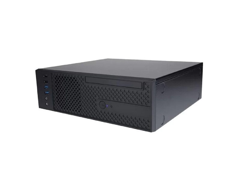 SlimCase INWIN CJ708BL IP-S265AU7-2 80plus Bronze, U3*2+U2*2+A(HD)+TYPE 3.1C + FAN 80*15mm + intrusion switch 6137379