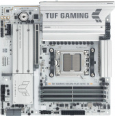 Материнская плата Asus TUF GAMING B850M-PLUS WIFI7 W SocketAM5 AMD B850 4xDDR5 mATX AC`97 8ch(7.1) 2.5Gg RAID+HDMI+DP