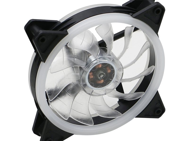 Вентилятор Digma DFAN-FRGB3 RGB 120мм черный 3-pin 4-pin (Molex) Ret