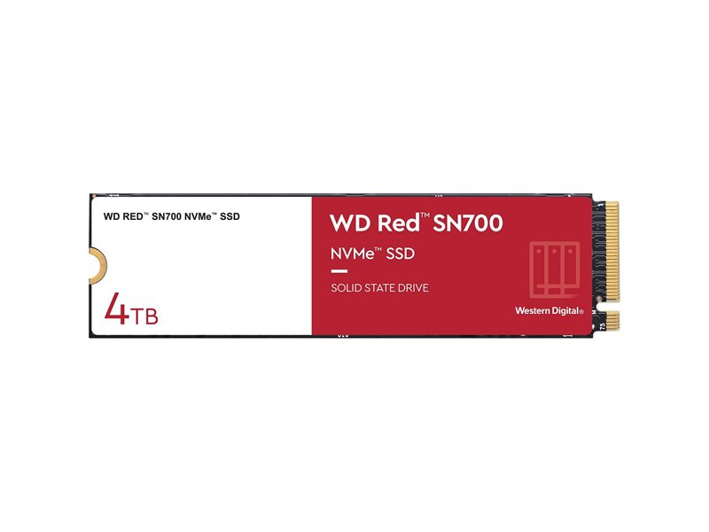 Твердотельный накопитель SSD WD Red SN700 4TB M.2 2280 NVMe