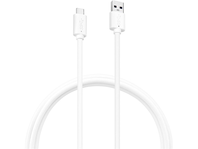 Кабель Buro BU-USB3.2-AC-1.8MW USB (m)-USB Type-C (m) 1.8м белый пакет