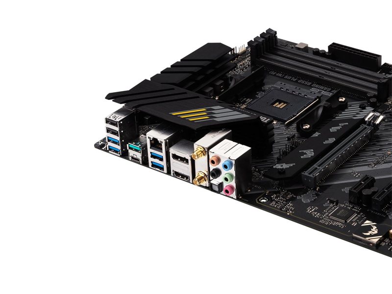 Материнская плата ASUS TUF GAMING B550-PLUS WIFI II AM4 ATX 4xDDR4 2xPCIEx16 3xPCIEx1 2xM.2 HDMI DP 2.5GLAN WIFI RTL (338413)