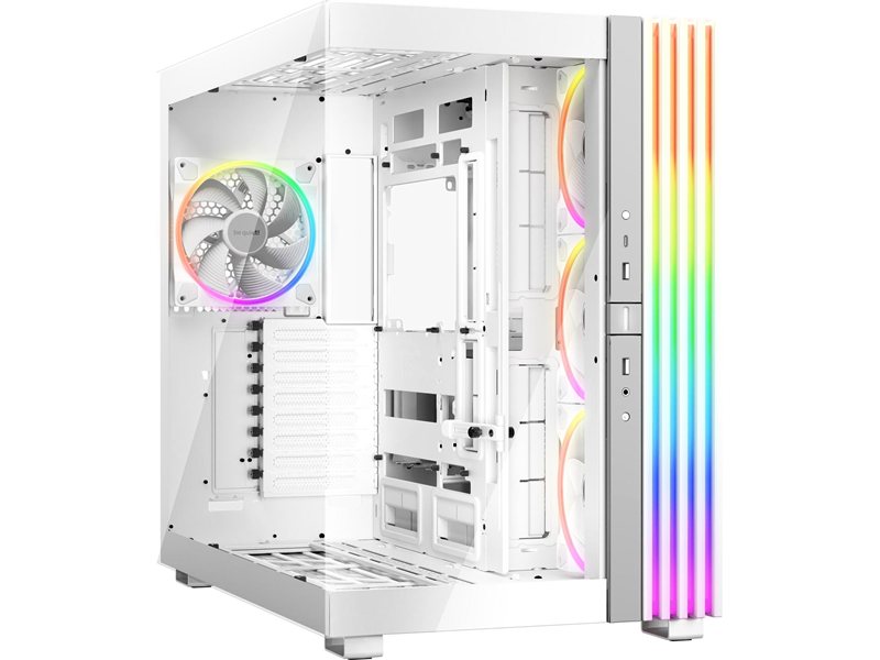 Корпус ПК без блока питания/ Case be quiet! LIGHT BASE 900 FX, Full-Tower, TG, 4x140mm ARGB, 2xUSB-A 3.2, 1xUSB 3.2 Type-C, XL-ATX, E-ATX, ATX, mATX, mITX White