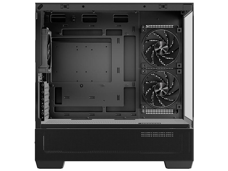 корпус Deepcool CG380 3F без БП, боковое окно (панорама), 3x120mm ARGB PWM вентилятора, черный, mATX (R-CG380-BKAGM3-G)
