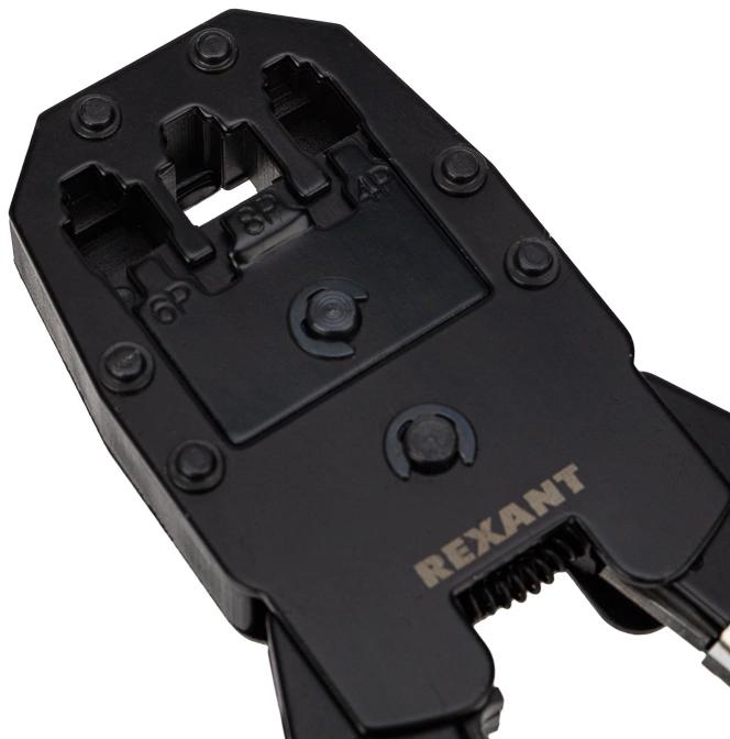 Инструмент обжимной Rexant HT-200 12-3441 для RJ-45/RJ-12/RJ-11 зеленый