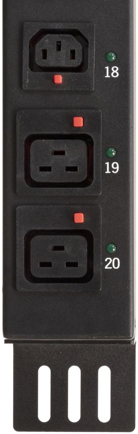 Блок распределения питания Powercom PDU-16AVMS20-18C13-2C19