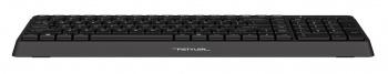 Клавиатура A4Tech FK15 черный USB (FK15 BLACK) кабель 1.5м