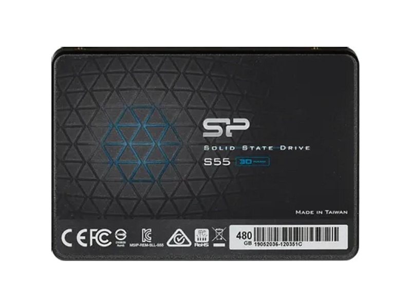 Silicon Power SSD 480Gb S55 SP480GBSS3S55S25 {SATA3.0, 7mm}