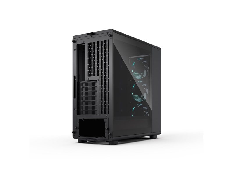 Корпус ПК без блока питания/ Case Fractal Design Epoch TG RGB Light Tint, Midi-Tower, 3x120mm ARGB, 2xUSB-A 3.2 + 1xUSB 3.2 Type-C ATX, mATX, mITX, Black