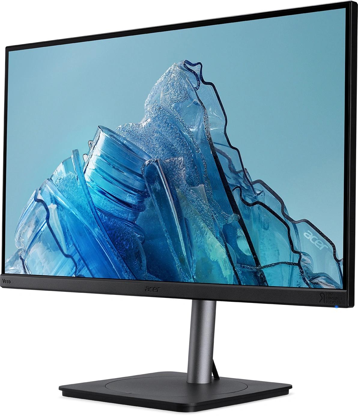 Монитор Acer 27" Vero CB273UGbemipruzx черный IPS LED 1ms 16:9 HDMI M/M матовая HAS Piv 350cd 178гр/178гр 2560x1440 120Hz FreeSync DP 2K USB 7.93кг