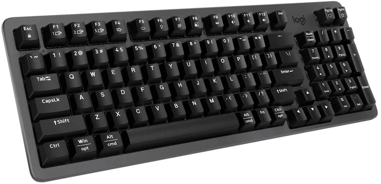 Клавиатура Logitech K868 механическая черный USB беспроводная BT/Radio (920-013912)