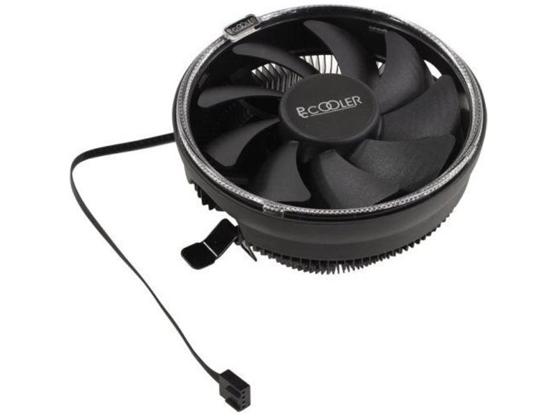 PCCooler E126M B Кулер S775/115X/AM2/2+/AM3/3+/AM4/FM1/FM2/2+ (TDP 92W, вент-р 120мм с PWM, Blue LED FAN, 1000-1800RPM, 26.5dBa) Retail Color Box