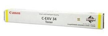 Картридж лазерный Canon C-EXV34Y 3785B002 желтый для Canon iR C2020/C2025/C2030/C2220/C2225/C2230