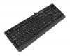 Клавиатура A4Tech FK10 черный/серый USB (FK10 GREY) кабель 1.5м