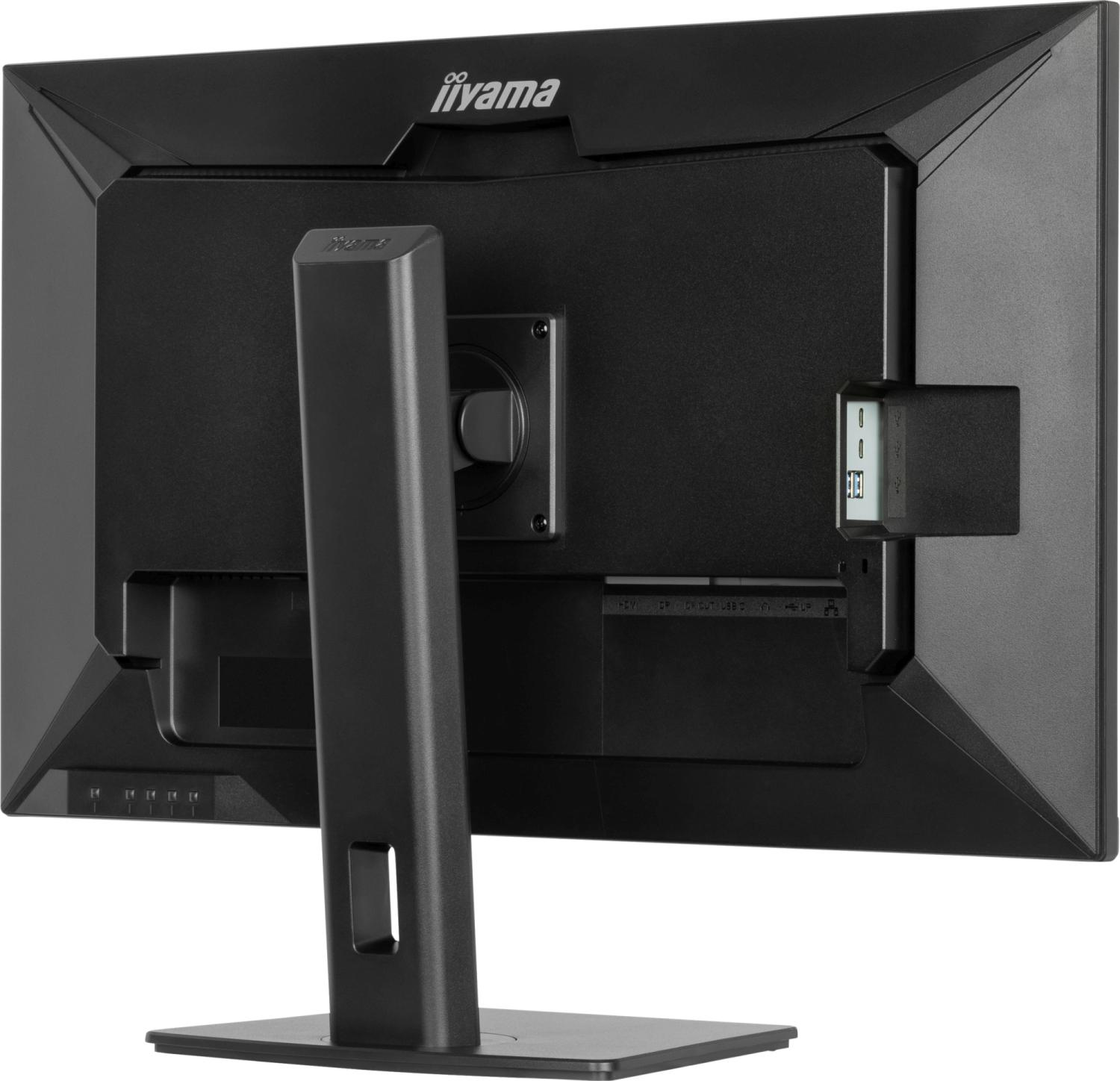 Монитор Iiyama 32" ProLite XUB3297QSNP-B1 черный IPS LED 1ms 16:9 HDMI M/M матовая HAS Piv 1000:1 350cd 178гр/178гр 2560x1440 100Hz DP Quad 2K (1440p) USB 9.5кг