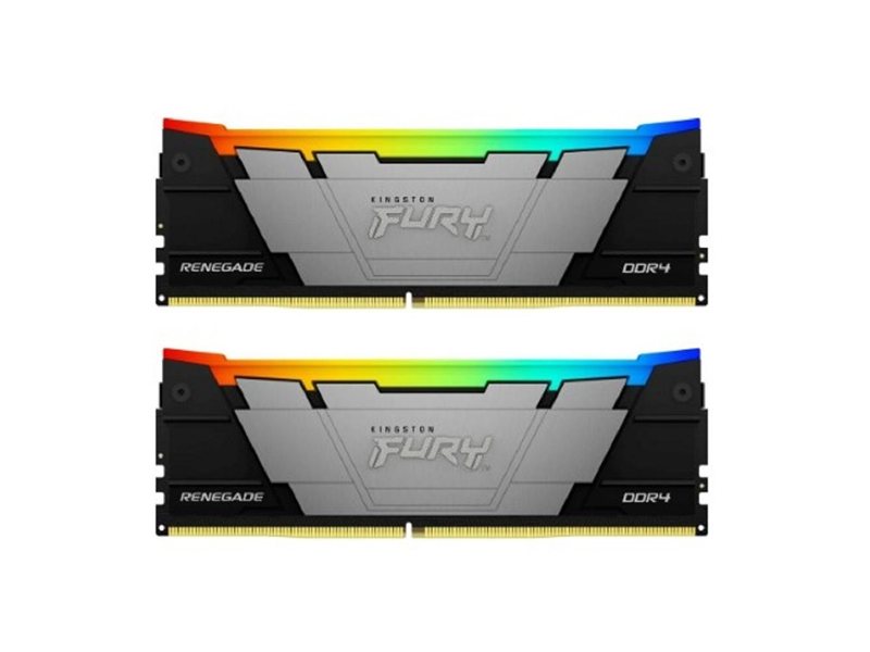 Kingston DDR4 DIMM 32GB 3200MT/s CL16 (Kit of 2)1Gx8 FURY Renegade RGB KF432C16RB12AK2/32