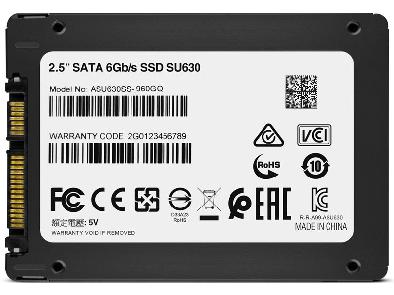 Накопитель SSD A-Data SATA-III 960GB ASU630SS-960GQ-R Ultimate SU630 2.5"