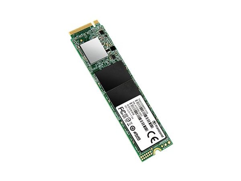 Твердотельный диск 128GB Transcend MTE110S, 3D TLC NAND, M.2 2280,PCIe Gen3x4, DRAM-less