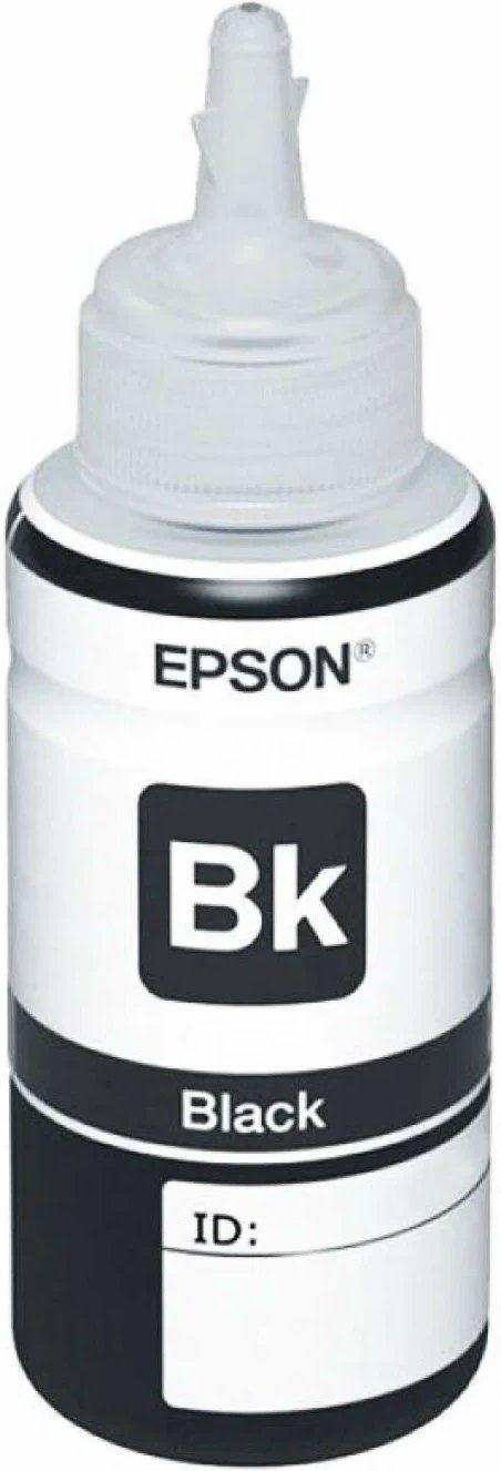 Чернила Epson 673 C13T673198 (аналог C13T67314A) черный 70мл для Epson L800/L810/L850/L1800