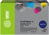 Чернила Cactus CS-EPT6644 T6644 желтый 100мл для Epson L100/L110/L120/L132/L200/L210/L222/L300/L312/L350/L355/L362/L366/L456/L550/L555/L566/L1300