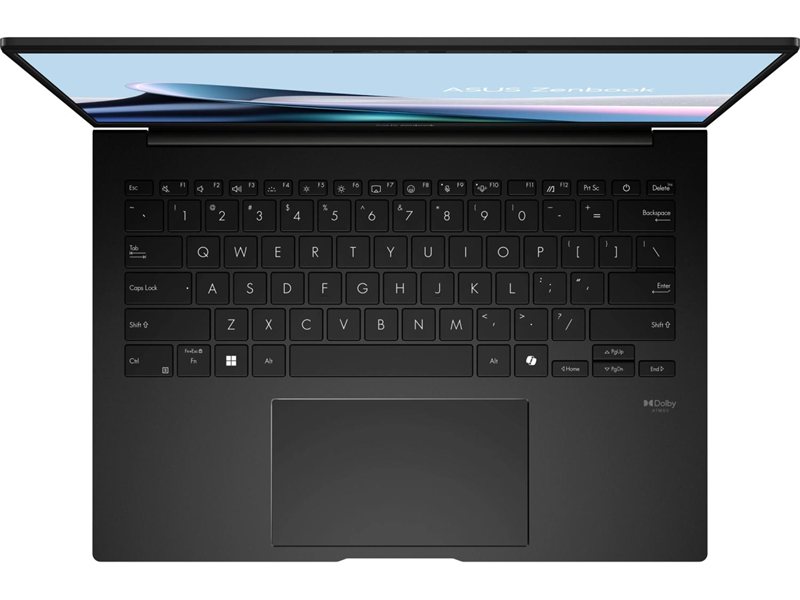 Ноутбук Asus Zenbook 14 UM3406GA-QD118 Ryzen AI 5 430 16Gb SSD1Tb AMD Radeon 840M 14" OLED WUXGA (1920x1200) без ОС black WiFi BT Cam Bag (90NB17R1-M006D0)