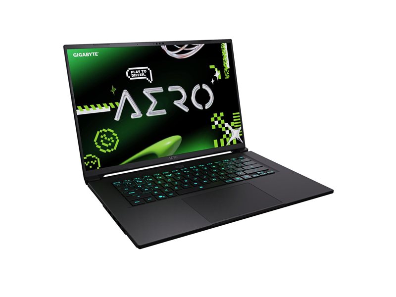 Ноутбук Gigabyte AERO X16 1WH AMD Ryzen 7 AI 350/16Gb (1*16 D5)/SSD512Gb/RTX5070 8Gb (85W)/16"/IPS/WQXGA/2560x1600/165Hz/NoOS/RJ-45/Space Grey/1.9kg