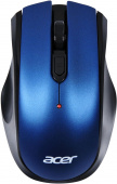 Мышь Acer OMR031 черный/синий оптическая 1600dpi беспров. USB 4but (ZL.MCEEE.008)