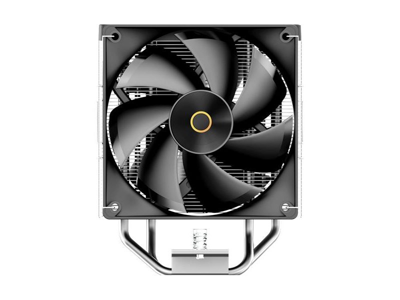 Кулер для процессора Ocypus Delta A40 Elite BK Dual Fan, 2x120mm FAN, Top Panel, 4 HEAT PIPES, 4-PIN PWM, 500-2000 RPM, 29DBA, HYDRO BEARING, LGA115X/1200/1700/18XX, AM4/AM5