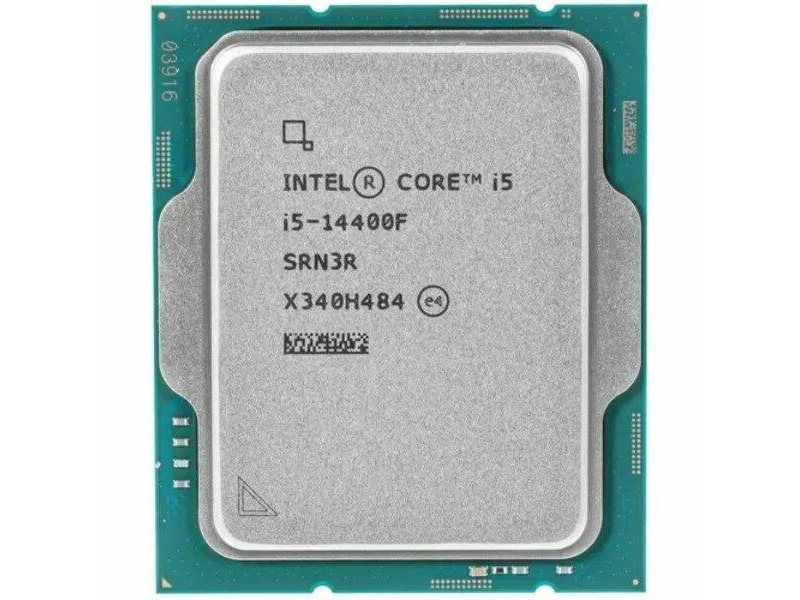 Процессор/ CPU LGA1700 Intel Core i5-14400F (Raptor Lake, 10C/16T, 2.5/4.7GHz, 20MB, 148W) OEM