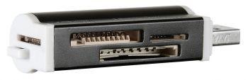 Устройство чтения карт памяти USB2.0 Buro BU-CR-3101 черный