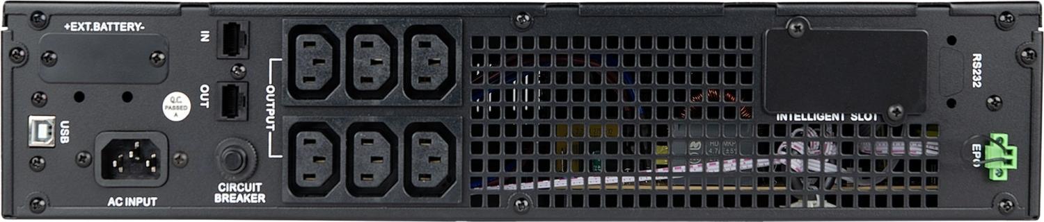 Источник бесперебойного питания Smartwatt IEC 2kVA 1800Вт 2000ВА черный