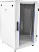 Шкаф коммутационный ЦМО (ШТК-М-30.6.6-1ААА) напольный 30U 600x625мм пер.дв.стекл 2 бок.пан. задн.дв.спл.стал.лист направл.под закл.гайки 900кг серый 455мм 75кг 180град. 1515мм IP20 металл