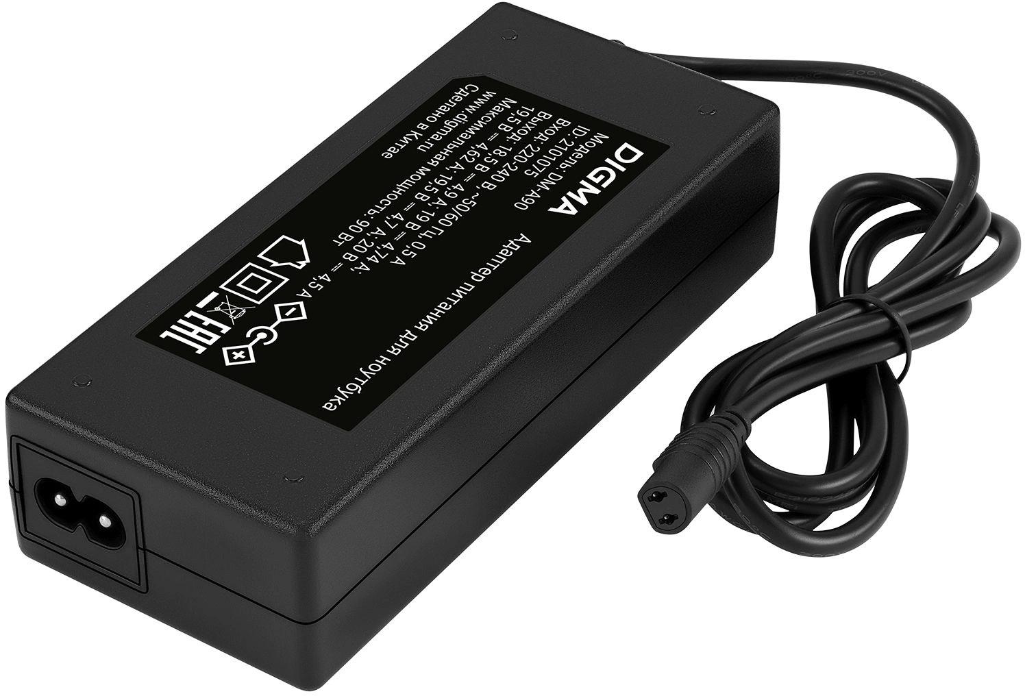 Блок питания Digma DM-A90 автоматический 90W 18.5V-20V 4-коннект. 4.62A от бытовой электросети