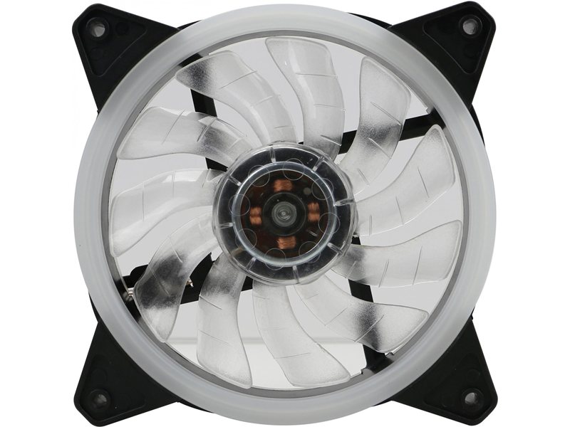 Вентилятор Digma DFAN-FRGB3 RGB 120мм черный 3-pin 4-pin (Molex) Ret