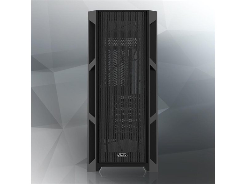 Корпус без блока питания/ Case Raijintek ARCADIA III, Midi-Tower, TG, 1x120mm, 1xUSB-A 3.0 + 2xUSB 2.0, ATX, mATX, mITX Black
