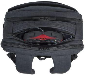 Рюкзак для ноутбука 17.3" Riva 8365 черный полиэстер (8365 BLACK)