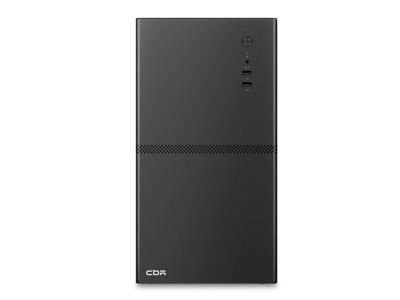 CBR Корпус mATX Minitower V861, без БП, 2*USB 2.0, HD Audio+Mic, Black [PCC-MATX-V861-WPSU]