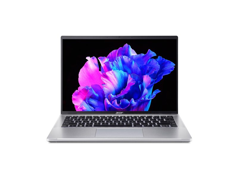 Ноутбук Acer Swift Go 14 SFG14-71-56KL Intel Core Ultra 5 125H/16Gb (soldered D5)/SSD512Gb/UMA/14"/OLED/WQXGA+/2880x1800/90Hz/NoOS/Silver/1.25kg